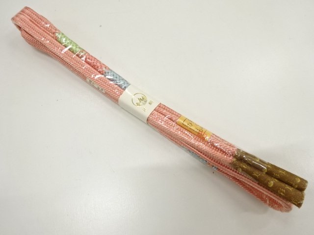 JAPANESE KIMONO / UNUSED HAND-TIED OBIJIME